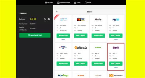 minimum deposit in parimatch|How to deposit in Parimatch: minimum deposit, limits, time.